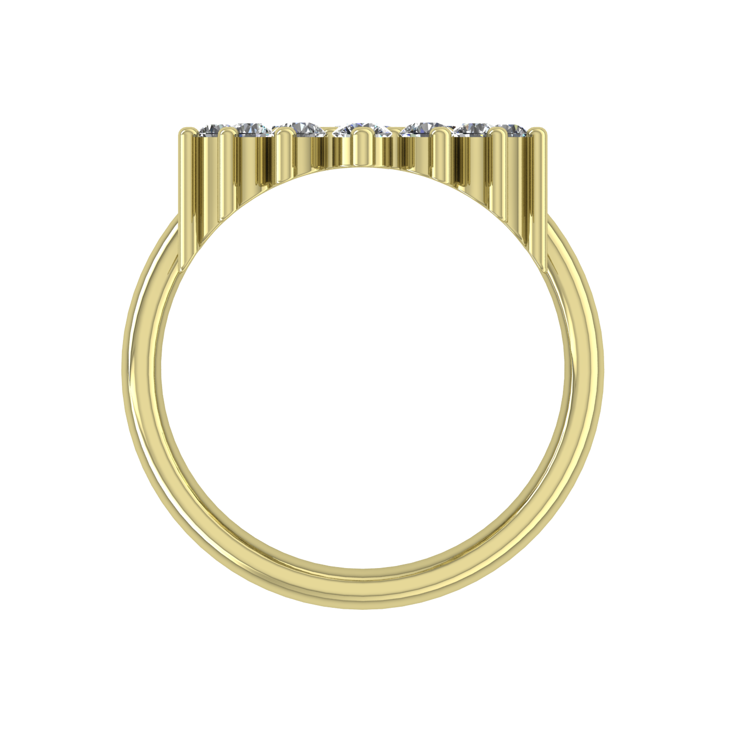 DIAMOND BANDS & STACKABLES CONTOUR  RINGS & BANDS